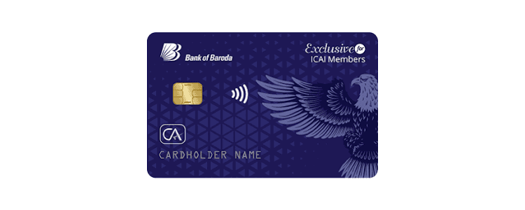 ICAI Credit Card from Bank of Baroda